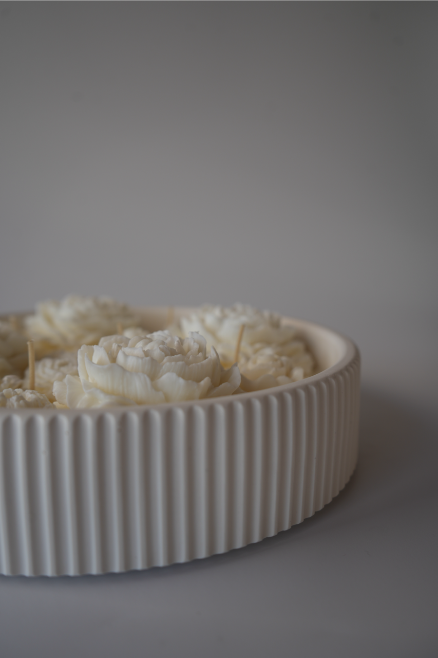 Candle bowl Blossom