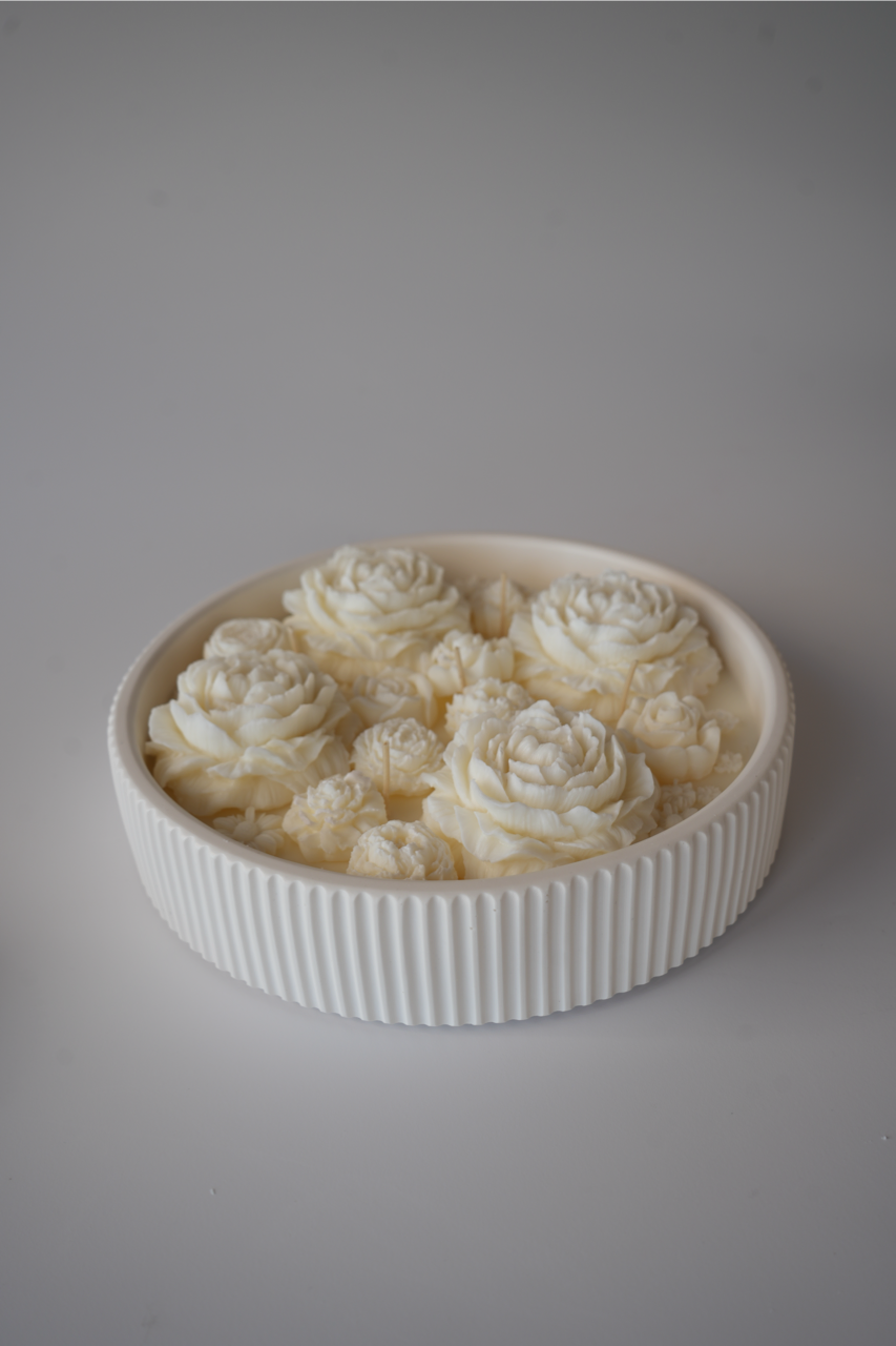 Candle bowl Blossom